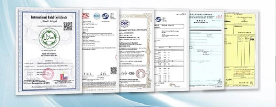 Lonicera japonica Extract certificate